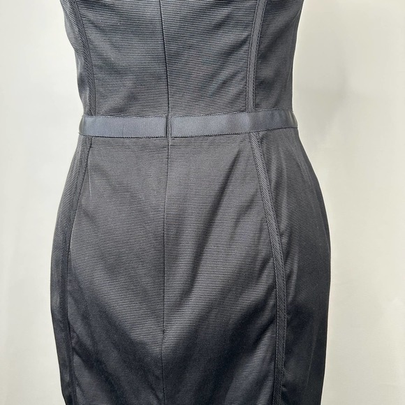 White House Black Market Black Strapless Dress, Size 4 - Picture 5 of 14